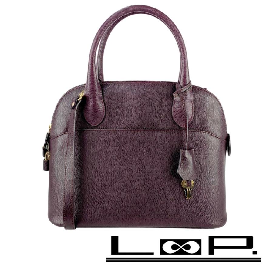 モラビト □新同□ ディナ 2WAY ハンド ショルダー バッグ レザー 