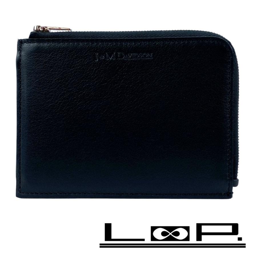 J＆Mデヴィッドソン ■未使用■ コインケース 小銭入れ 財布 コンパクト レザー ブラック 箱 【515453】11 | 