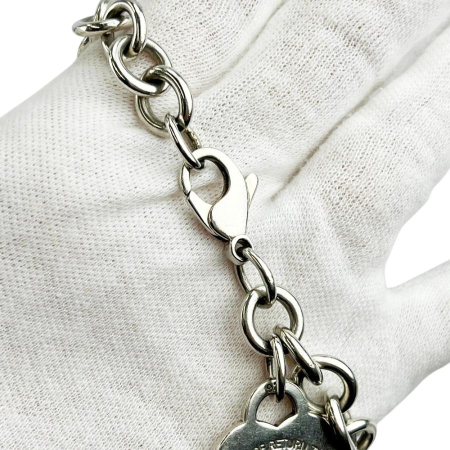 ティファニー ■中古■ リターントゥ ハート ブレスレット アクセサリー シルバー SV 925 34g【516191】11 |  | 06