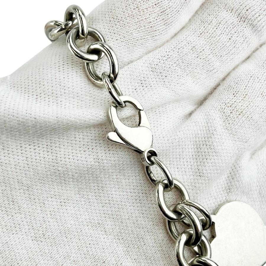 ティファニー ■中古■ リターントゥ ハート ブレスレット アクセサリー シルバー SV 925 34g【516191】11 |  | 07