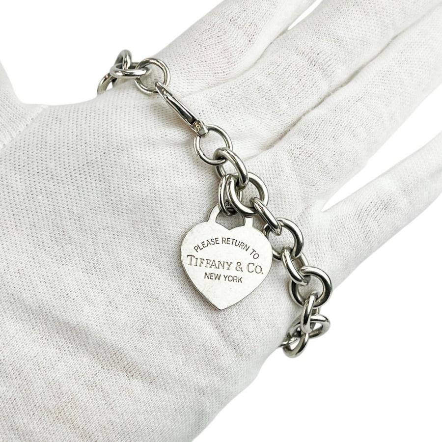 ティファニー ■中古■ リターントゥ ハート ブレスレット アクセサリー シルバー SV 925 34g【516191】11 |  | 09