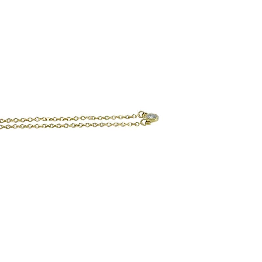 ティファニー ■新同■ エルサペレッティ バイザヤード ネックレス アクセサリー ゴールド K18 YG 750 ダイヤ 1.7g 【516344】11
