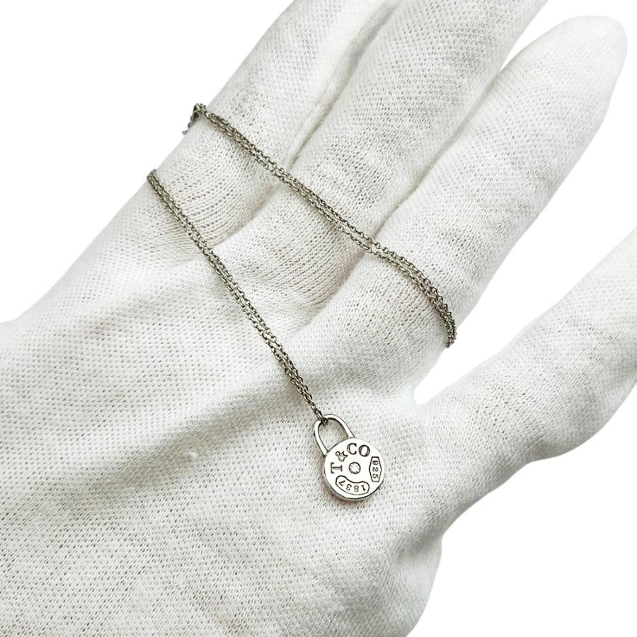 ティファニー □美品□ 1837 ラウンド ロック ネックレス アクセサリー 