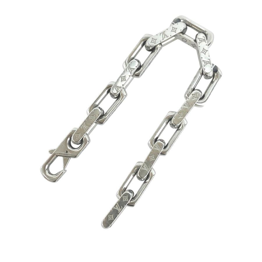ルイヴィトン ■美品■ モノグラム チェーン ブレスレット アクセサリー SS シルバー M00308 【516832】1 |  | 01