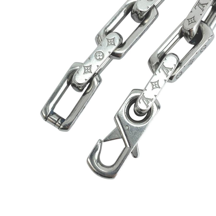 ルイヴィトン ■美品■ モノグラム チェーン ブレスレット アクセサリー SS シルバー M00308 【516832】1 |  | 02