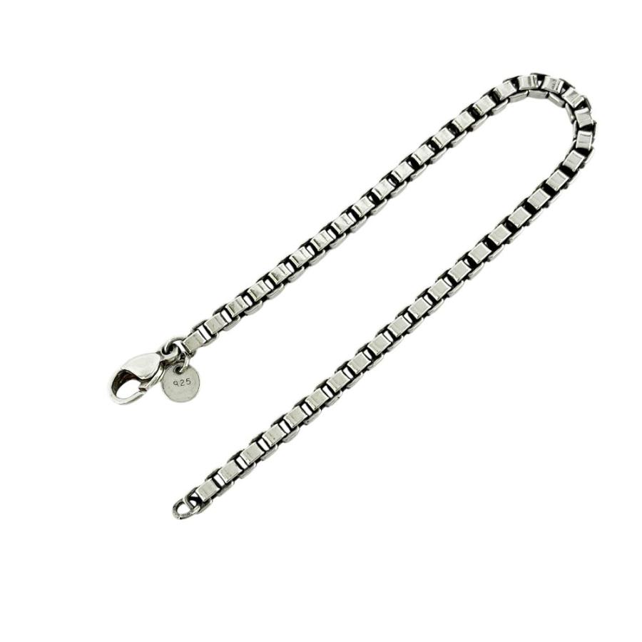 ティファニー ■美品■ ベネチアン ブレスレット アクセサリー シルバー SV 925 16.1g 【516894】11 |  | 01