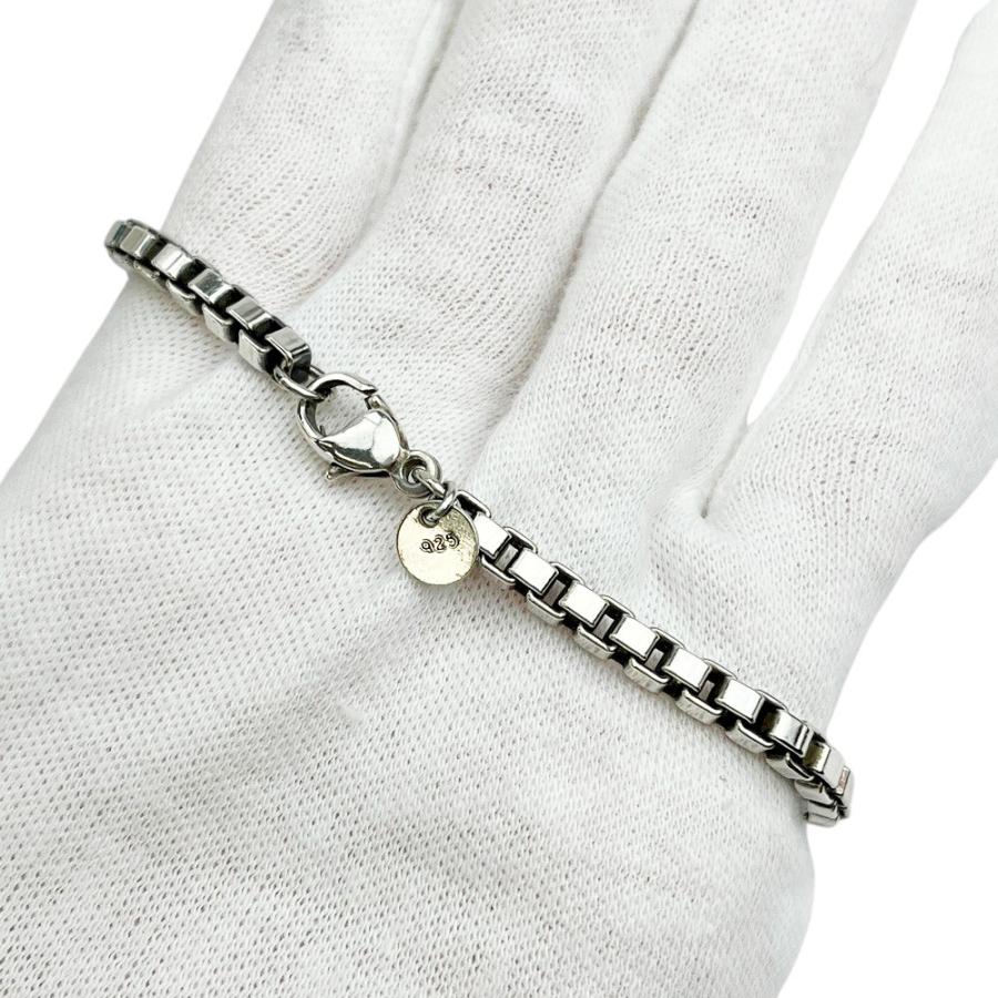 ティファニー ■美品■ ベネチアン ブレスレット アクセサリー シルバー SV 925 16.1g 【516894】11 |  | 02