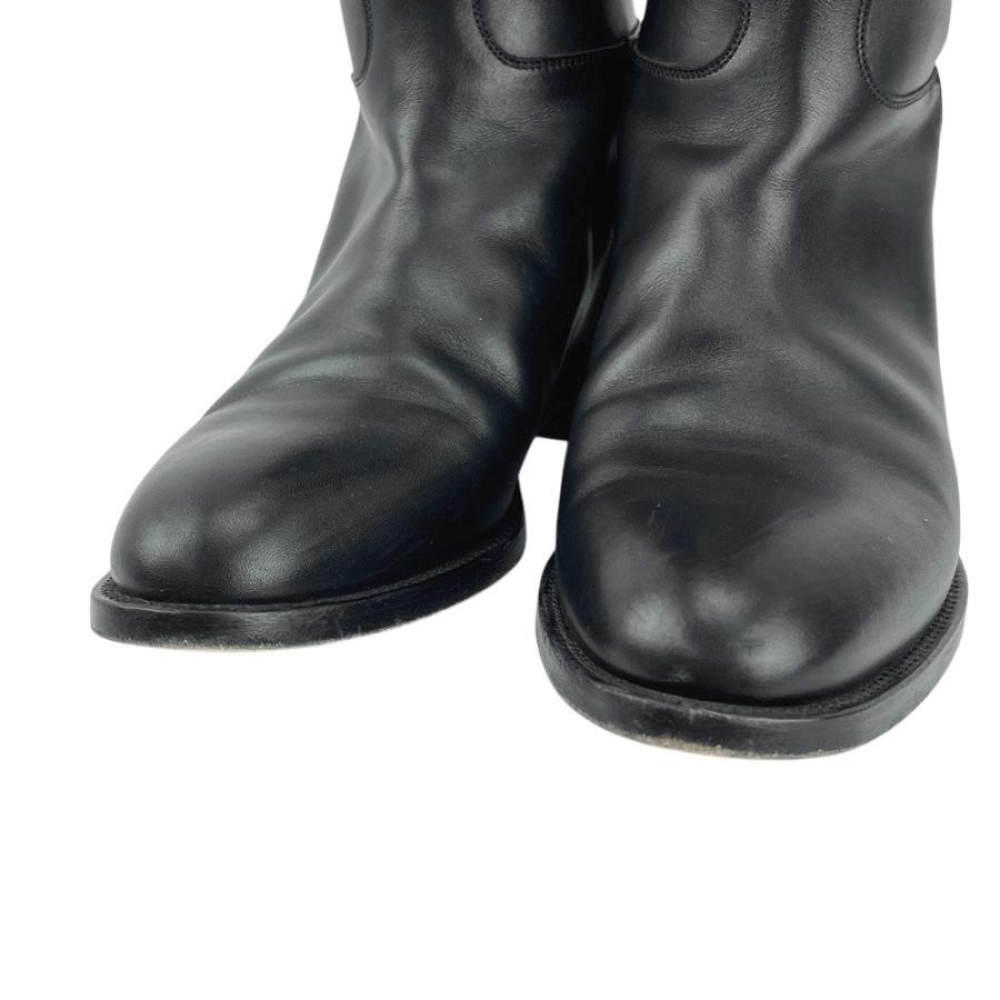 エルメス □中古□ ジャンピング ケリー ロング ブーツ 靴 レザー SS