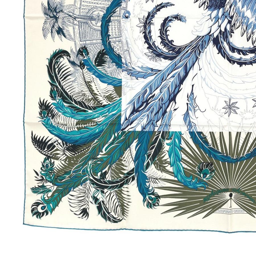 エルメス □未使用□ カレ90 スカーフ Mythiques phoenix 不死鳥の神話