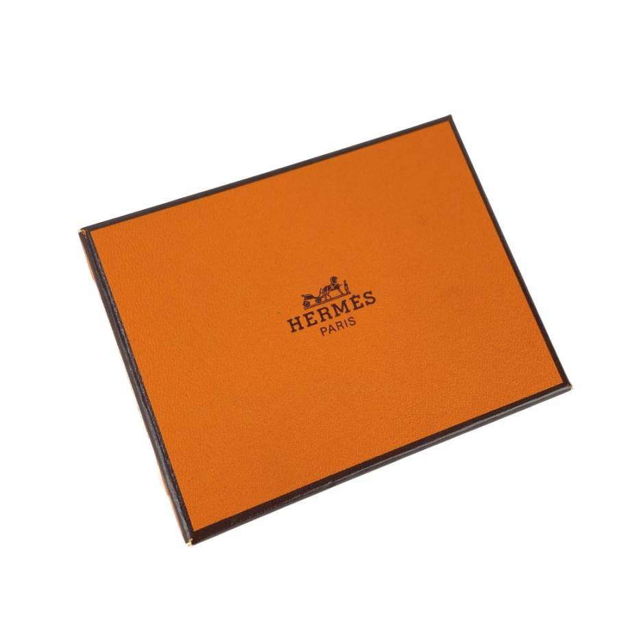 エルメス ■中古■103cm■ クロシェット ロング ネックレス ペンダント アクセサリー キーリング ブラック レザー □B刻 箱 【519765】11 |  | 08