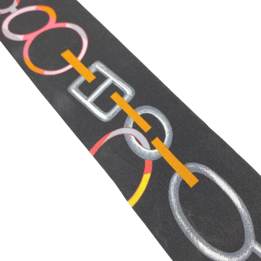 エルメス ■中古■ ドゥ レ ブックル ツイリー スカーフ ファッション シルク ブラック 箱 【519772】11 |  | 08