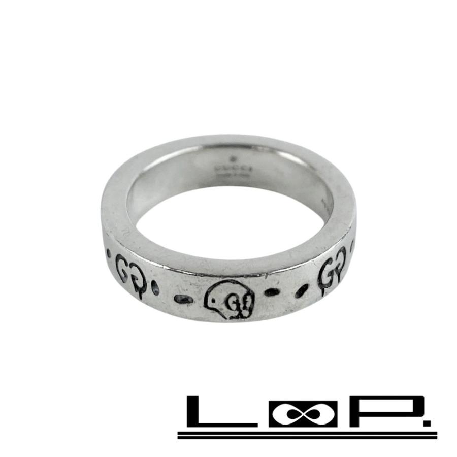 グッチ ■中古■ アイコン リング 指輪 アクセサリー GG シルバー SV925 #8 箱 【522642】8 | 