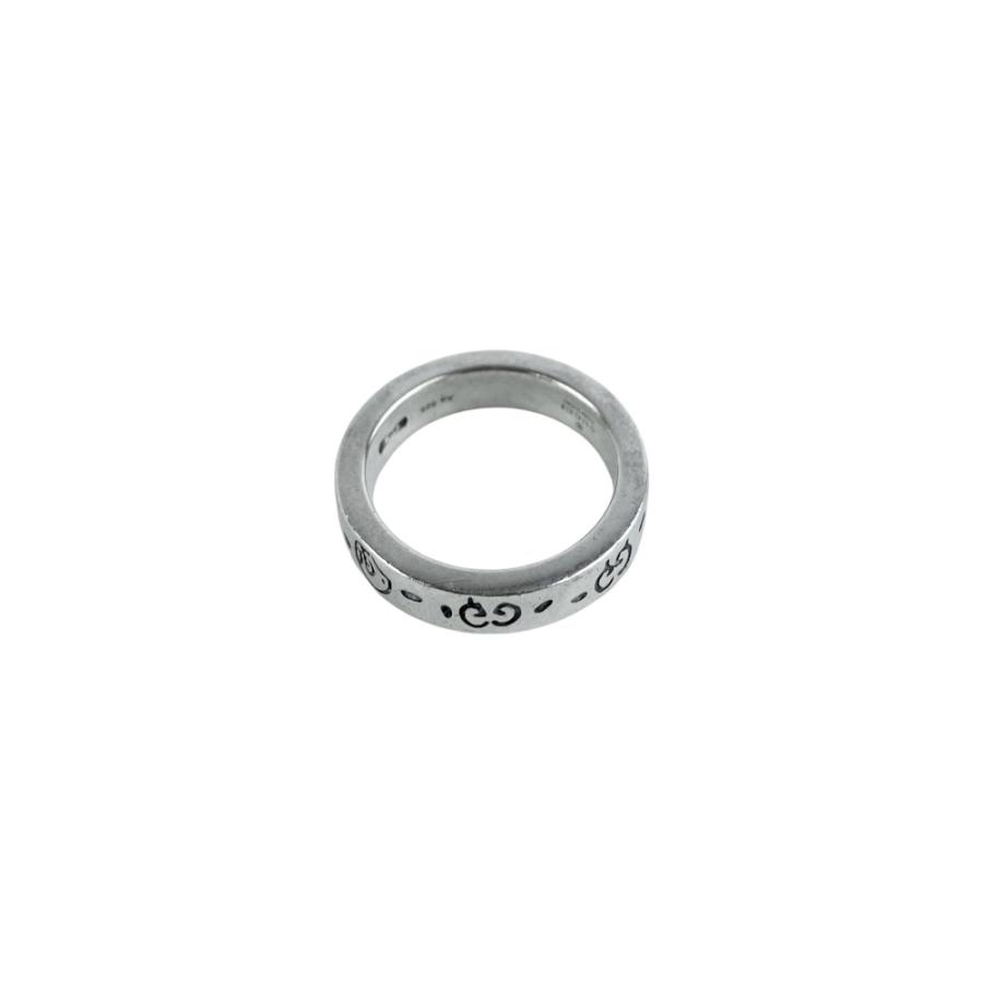 グッチ ■中古■ アイコン リング 指輪 アクセサリー GG シルバー SV925 #8 箱 【522642】8 |  | 05