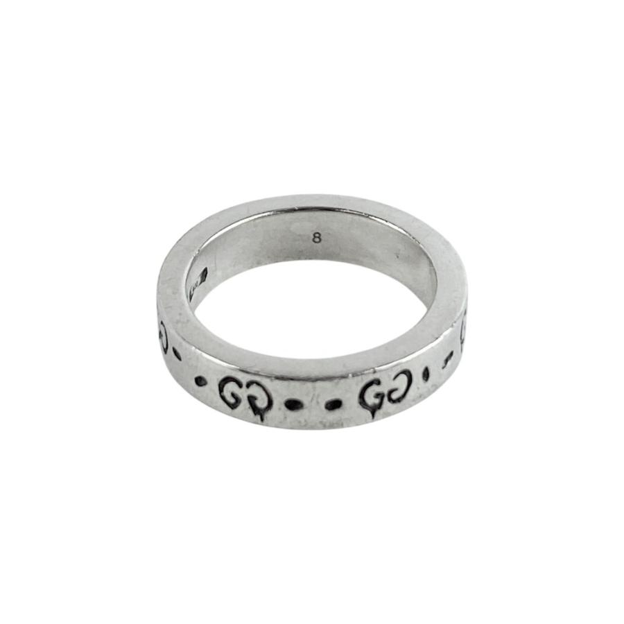 グッチ ■中古■ アイコン リング 指輪 アクセサリー GG シルバー SV925 #8 箱 【522642】8 |  | 08