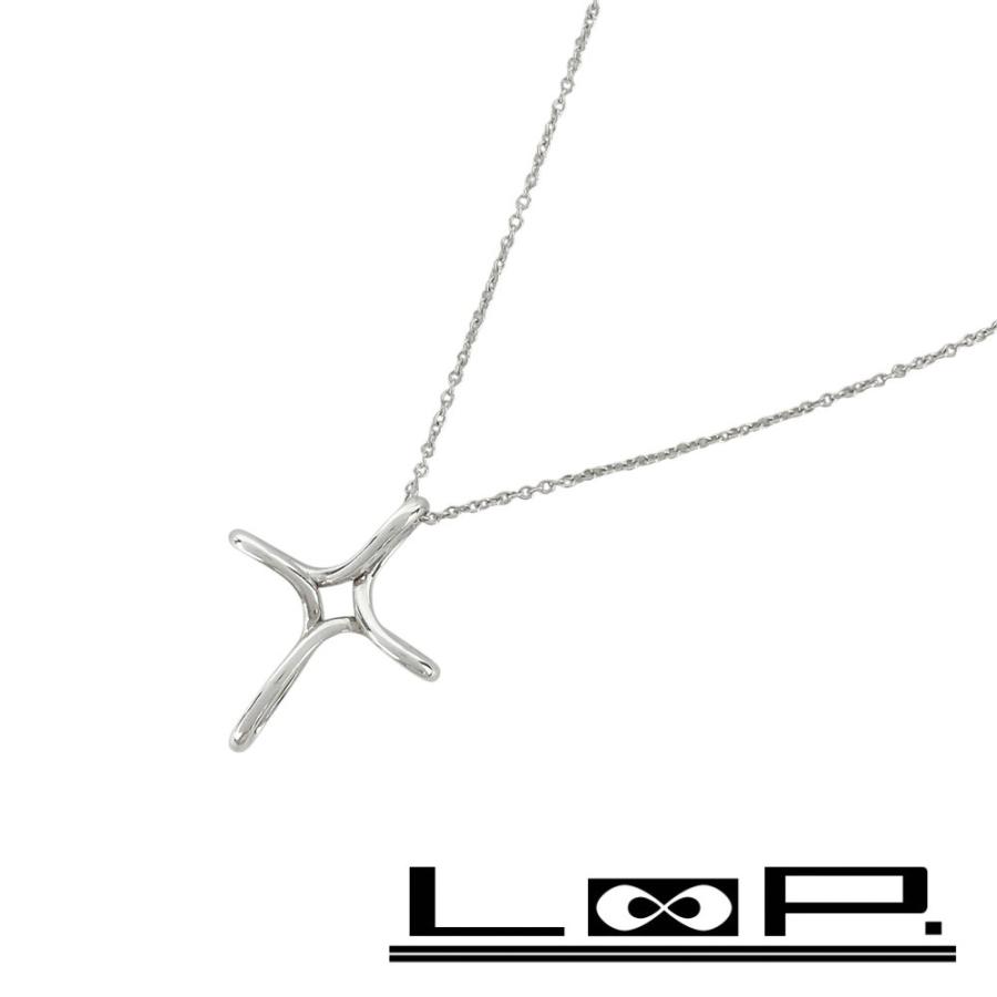 ティファニー ■新同■ エルサペレッティ インフィニティ クロス ネックレス アクセサリー SV925 シルバー 【523601】9 | 