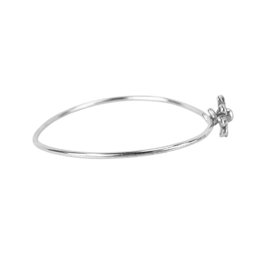 ティファニー ■美品■ デイジー フラワー バングル アクセサリー SV925 シルバー 【523618】13 |  | 02