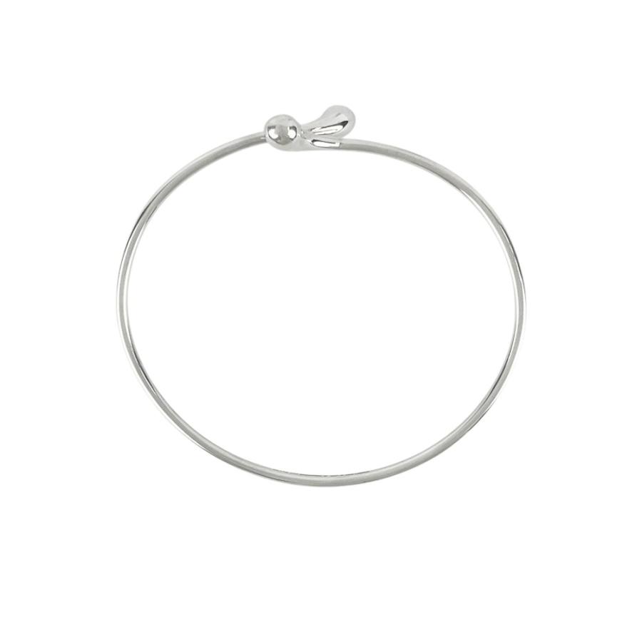 ティファニー ■美品■ エルサペレッティ ダブルティアドロップ バングル アクセサリー SV925 シルバー 【523625】9 |  | 04