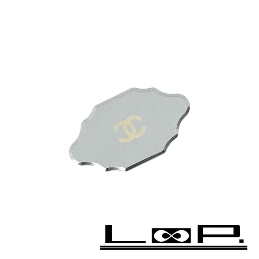 シャネル ■新同■ ココマーク ミラー ブローチ アクセサリー ファッション シルバー SS 03C 【523786】11 | 