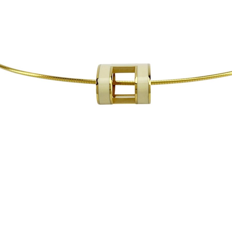 エルメス ■新同■ ポップアッシュ ネックレス アクセサリー ゴールド ベージュ GP 箱 【523885】11 |  | 05