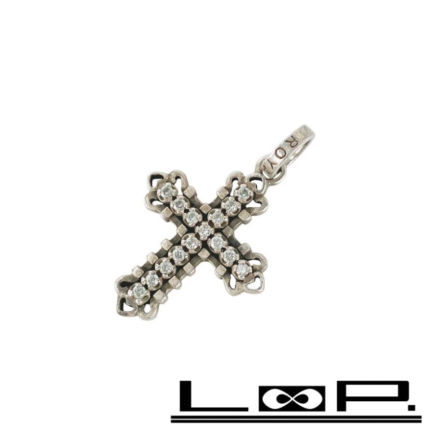 ロイヤルオーダー ■美品■ スモールコンソートクロス ｗ/ＣＺ ペンダントトップ シルバー SV 925 ジルコニア 【524110】7 | 