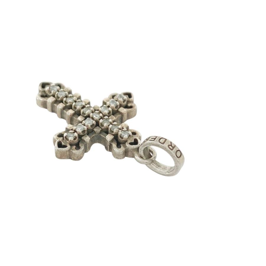 ロイヤルオーダー ■美品■ スモールコンソートクロス ｗ/ＣＺ ペンダントトップ シルバー SV 925 ジルコニア 【524110】7 |  | 05