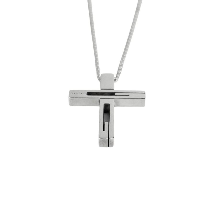 グッチ ■美品■ カットアウトG ネックレス アクセサリー SV925 シルバー 【526770】13 |  | 04