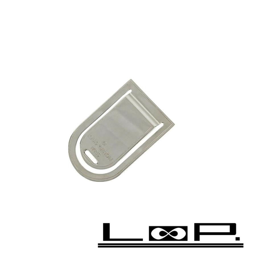 ルイヴィトン ■美品■ マネークリップ 財布 札入れ コンパクト ウォレット シルバー SS M64691 【526817】11 | 