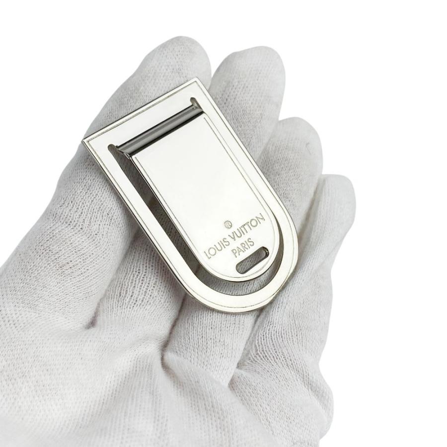 ルイヴィトン ■美品■ マネークリップ 財布 札入れ コンパクト ウォレット シルバー SS M64691 【526817】11 |  | 06