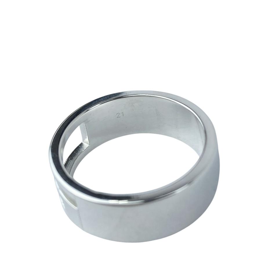 グッチ ■新同■磨き済■ ブランテッド G リング 指輪 アクセサリー シルバー SV 925 #21 【527371】10 |  | 05