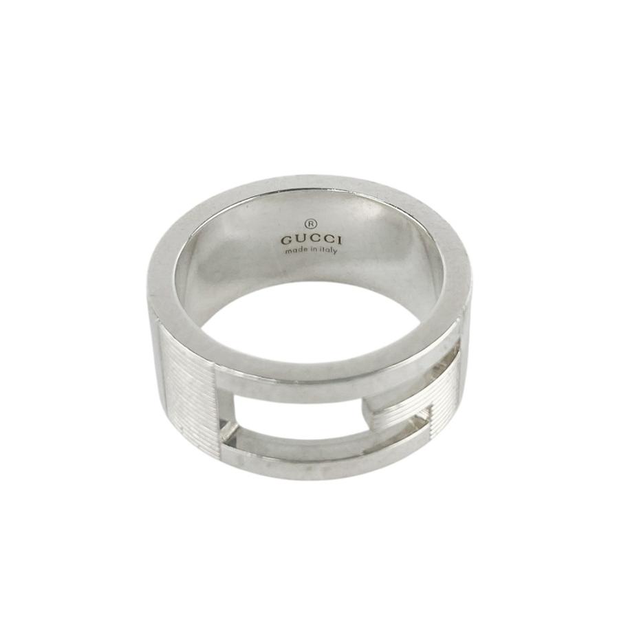 グッチ ■美品■ ブランテッドG リング 指輪 アクセサリー SV925 シルバー #11 【527388】9 |  | 06