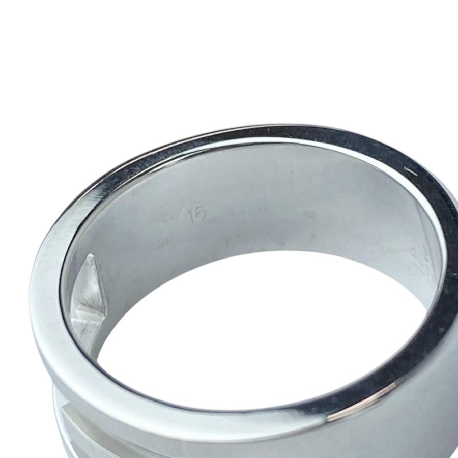 グッチ ■新同■磨き済■ ブランテッド G リング 指輪 アクセサリー シルバー SV 925 #16 【527401】10 |  | 05