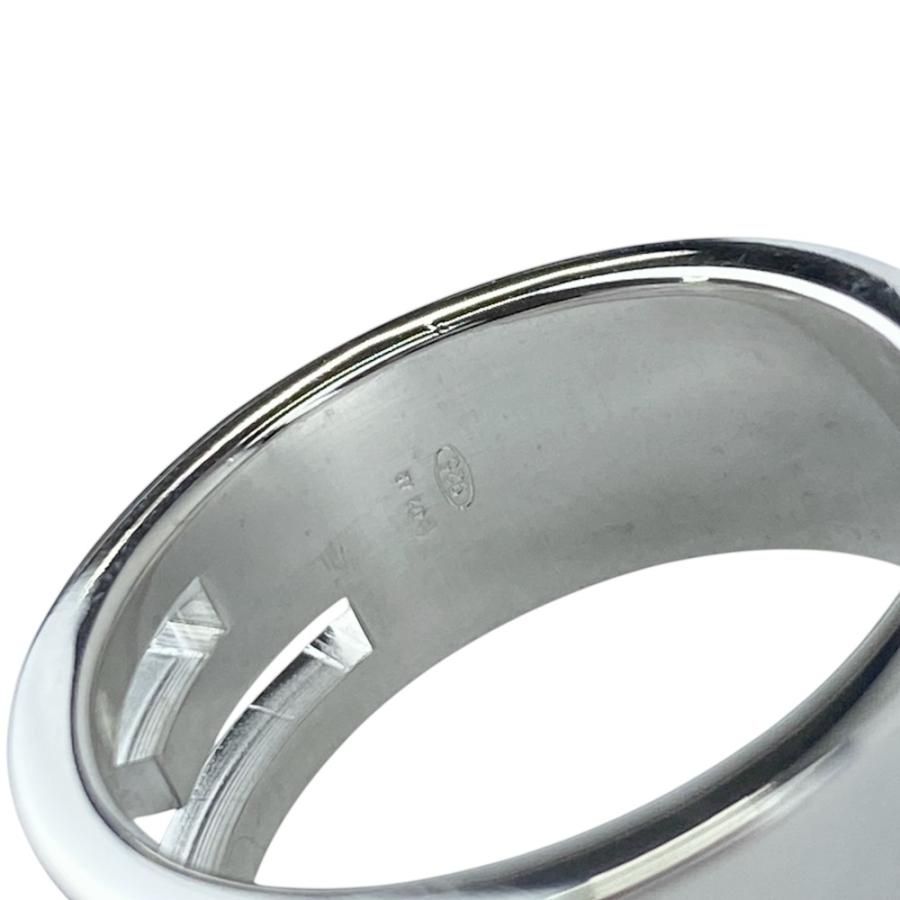 グッチ ■新同■磨き済■ ブランテッド G リング 指輪 アクセサリー シルバー SV 925 #16 【527401】10 |  | 06