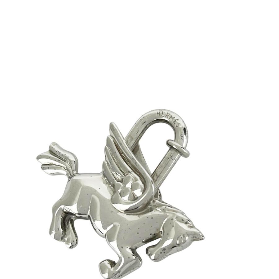 エルメス □美品□ カデナ ペガサス バッグチャーム キーホルダー
