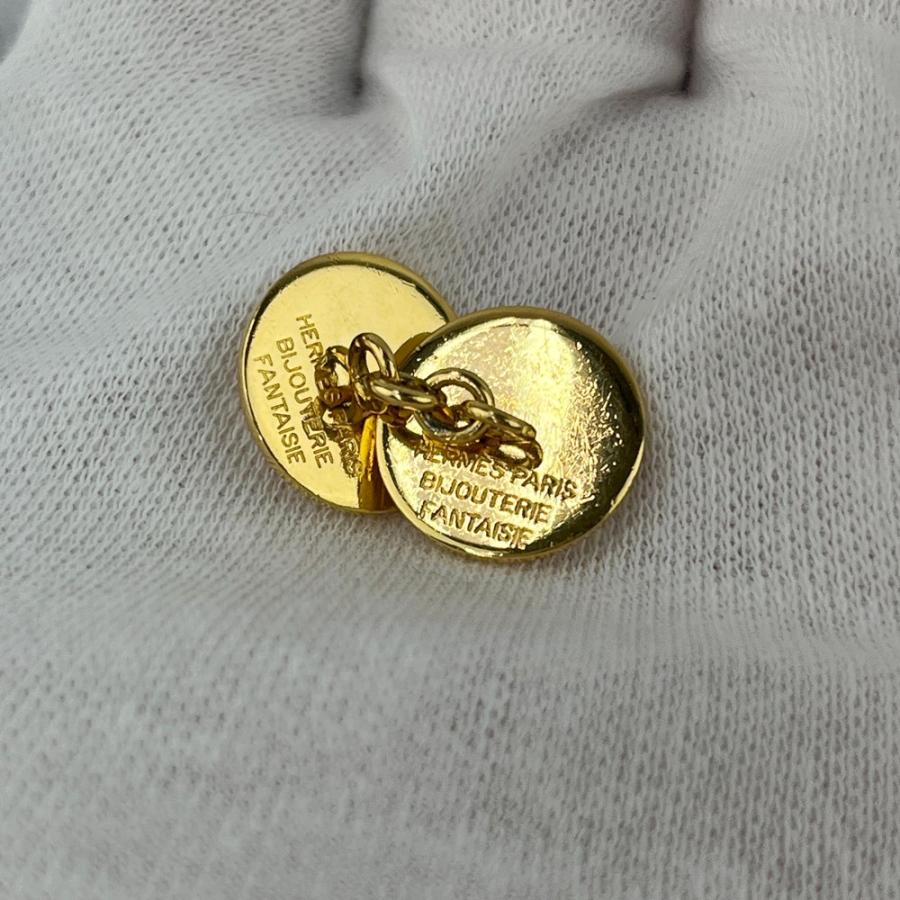 エルメス ■美品■ セリエ カフス アクセサリー ゴールド GP 箱 【528040】8 |  | 05
