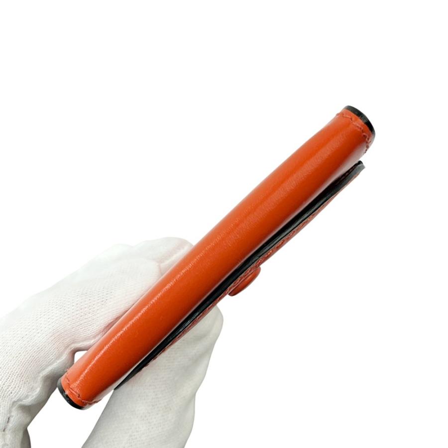 ヴァレクストラ ■新同■ コインケース 小銭入れ 財布 ウォレット レザー オレンジ 【529405】8 |  | 03