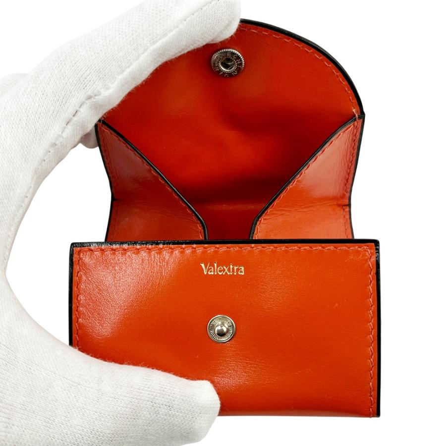 ヴァレクストラ ■新同■ コインケース 小銭入れ 財布 ウォレット レザー オレンジ 【529405】8 |  | 04