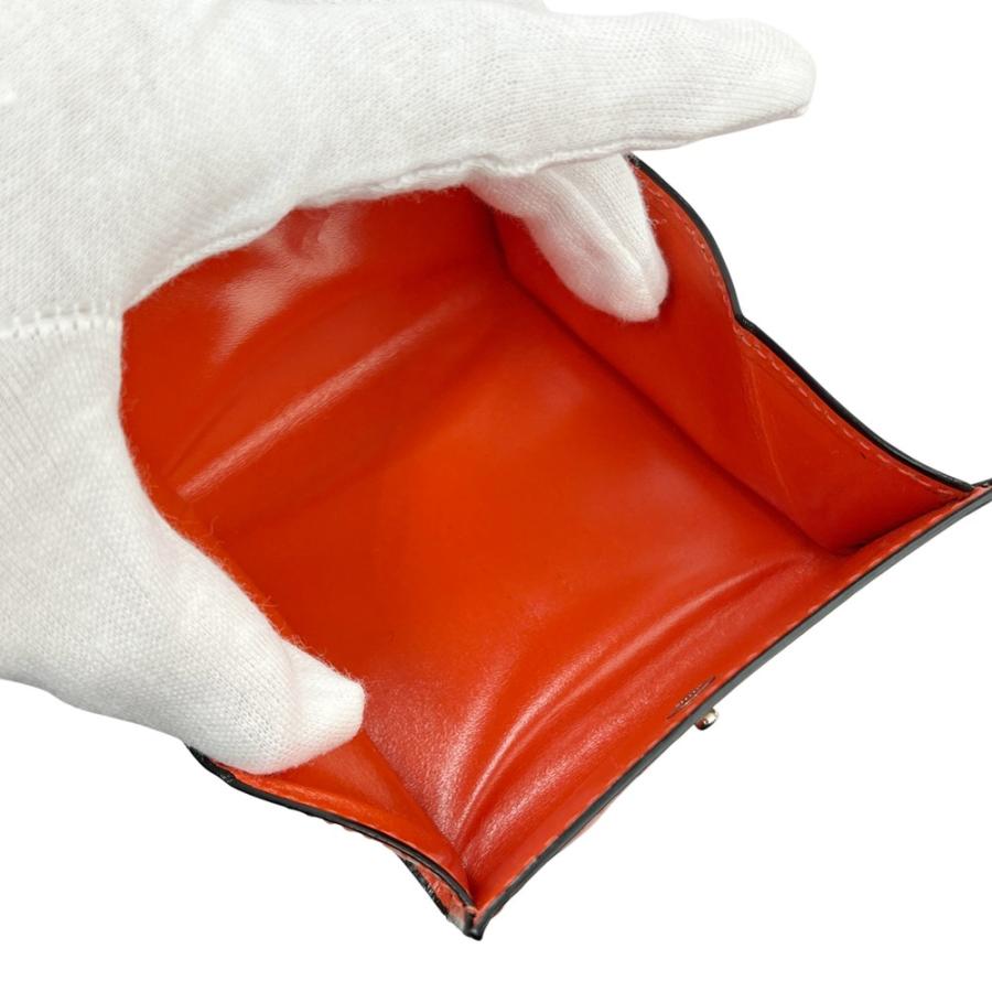 ヴァレクストラ ■新同■ コインケース 小銭入れ 財布 ウォレット レザー オレンジ 【529405】8 |  | 07