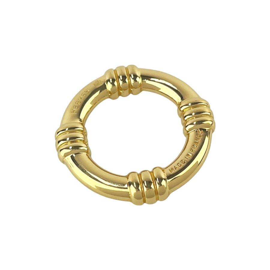 エルメス ■未使用■ ブーエ スカーフリング アクセサリー ゴールド GP 箱 【529788】8 |  | 01