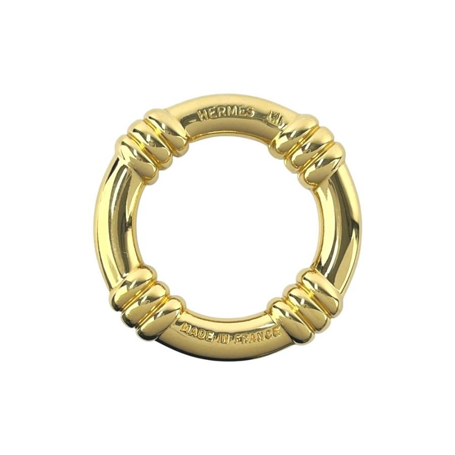 エルメス ■未使用■ ブーエ スカーフリング アクセサリー ゴールド GP 箱 【529788】8 |  | 05