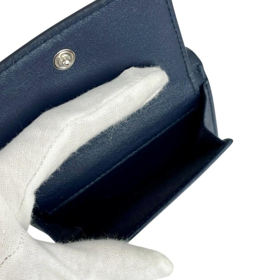 ジミーチュウ □美品□ スタースタッズ 三つ折り 財布 ミニ コンパクト