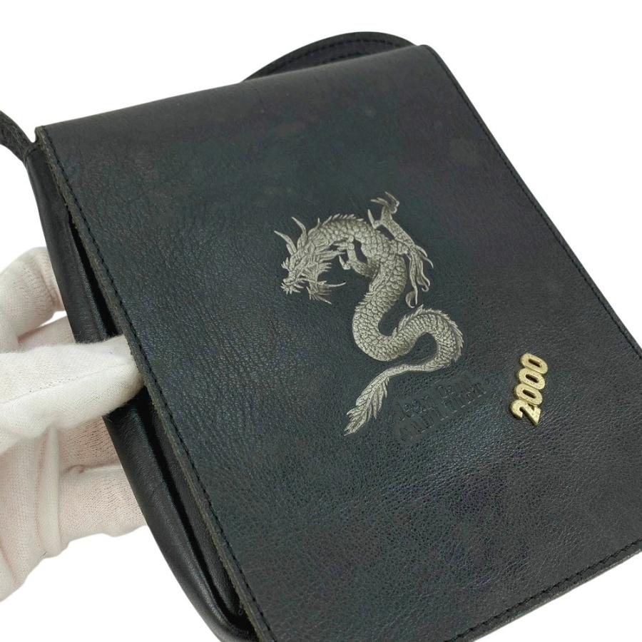 ジャンポールゴルチエ □中古□ ショルダー バッグ 龍 ドラゴン 2000