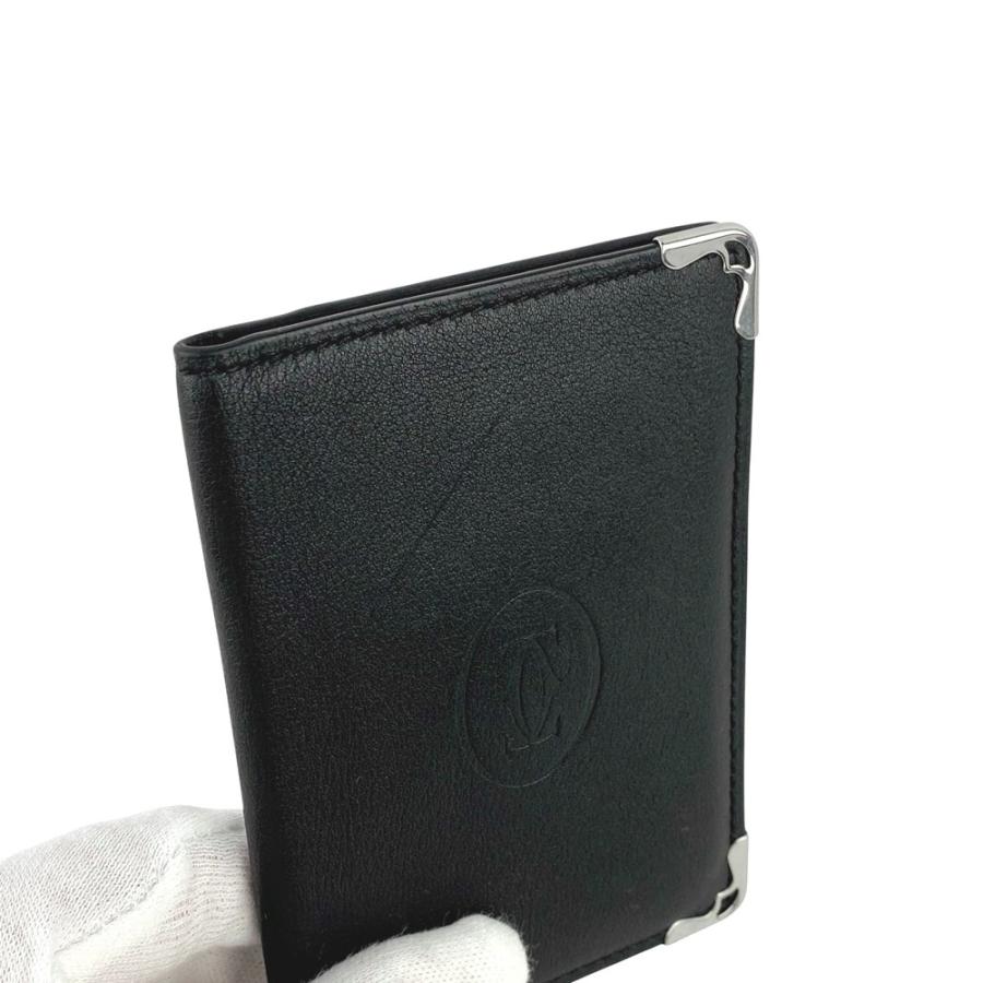 新品　カルティエ マスト ドゥ カルティエ パース ケース カルティエ □美品□ マストドゥカルティエ カードケース パスケース