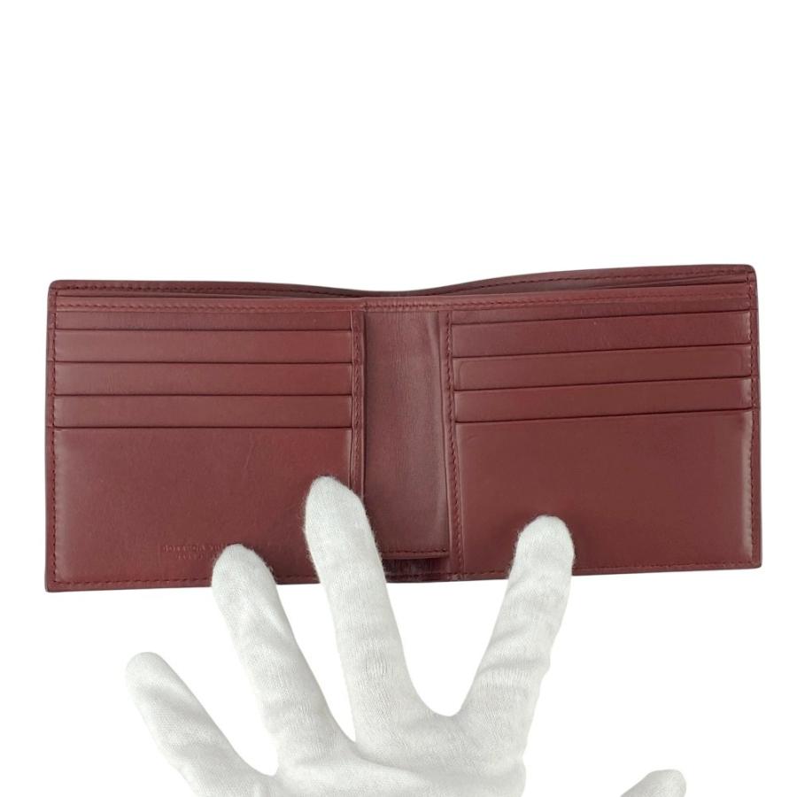ボッテガヴェネタ □美品□ イントレチャート 二つ折り 財布