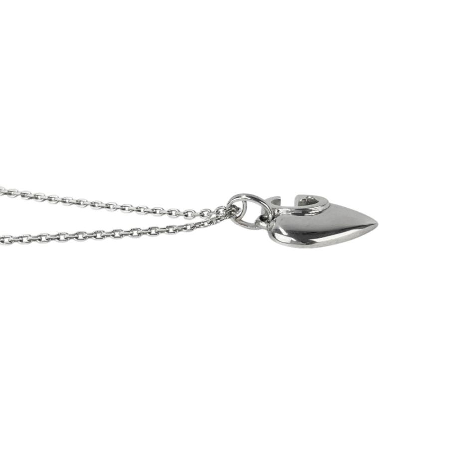 グッチ □美品□ ハート G ネックレス アクセサリー シルバー SV925 箱