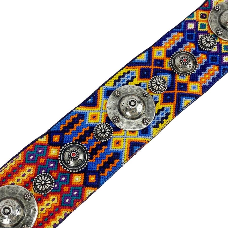 ディオール ■中古■ ショルダー ストラップ エンブロイダリー コンチョ 刺 キャンバス マルチカラー 【533587】11 |  | 07