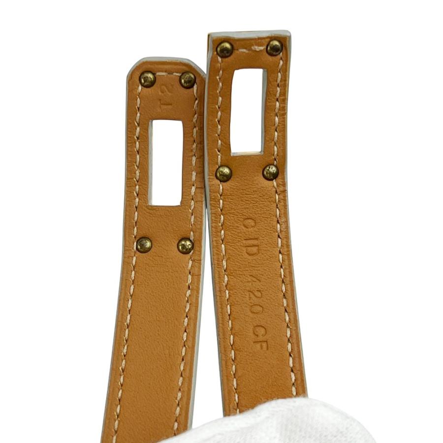 エルメス ■中古■ ケリー ドゥブルトゥール ブレスレット 二重 ホワイト エプソン C刻 【534133】11 |  | 07