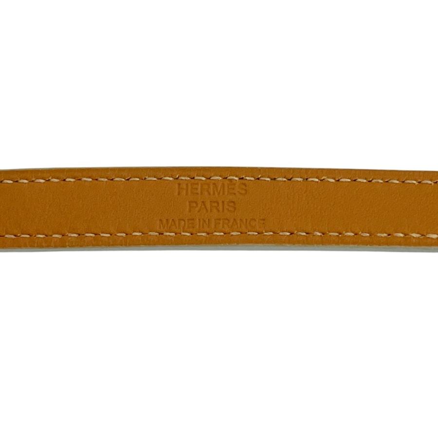 エルメス ■中古■ ケリー ドゥブルトゥール ブレスレット 二重 ホワイト エプソン C刻 【534133】11 |  | 08