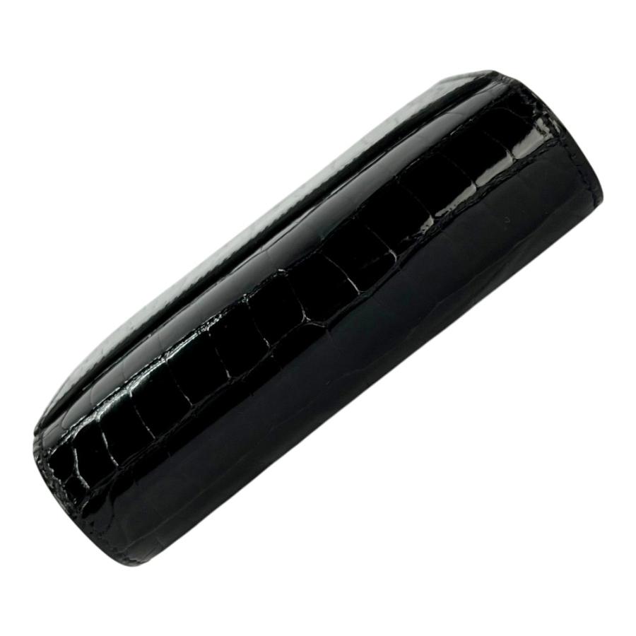 エルメス ■新同■ コンスタンス コンパクト 財布 ウォレット RG金具 アリゲーター ブラック A刻 箱【53416】11 |  | 05