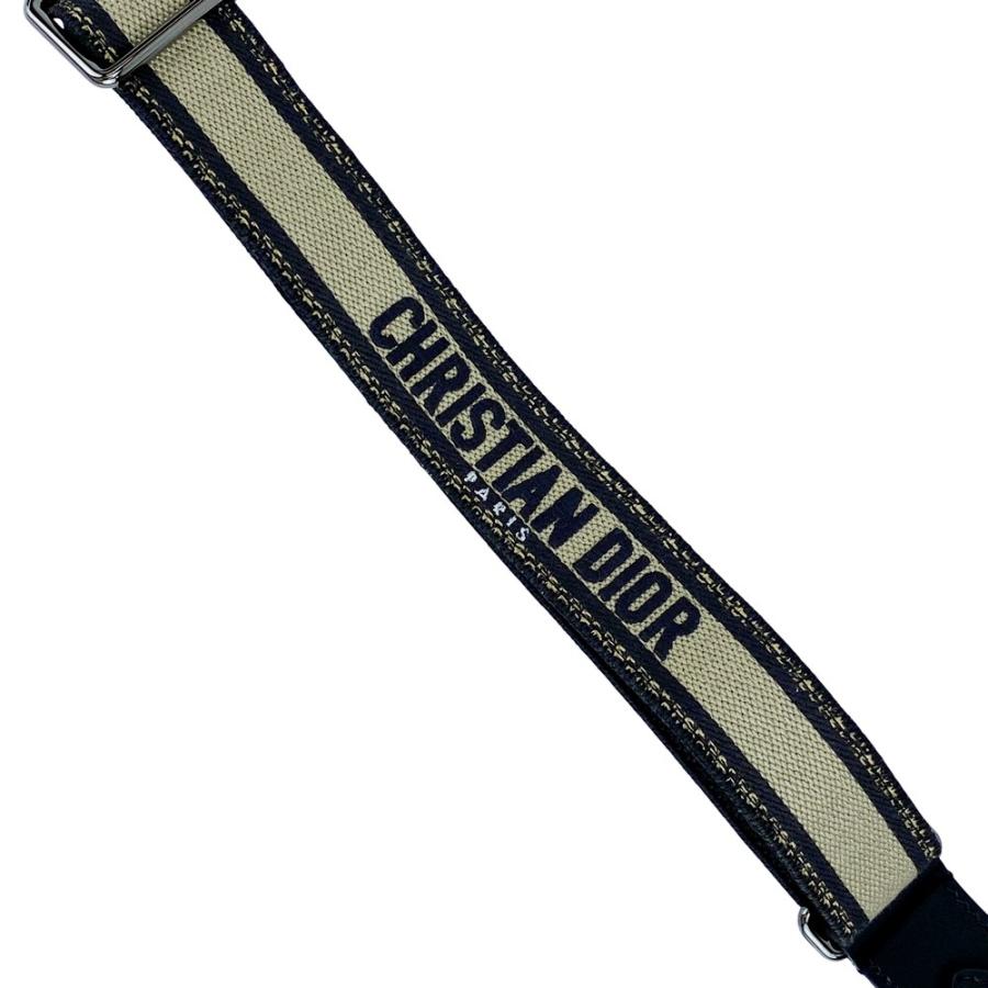 ディオール ■美品■ ショルダー ストラップ エンブロイダリー キャンバス ベージュ ブラック 【535390】11 |  | 07