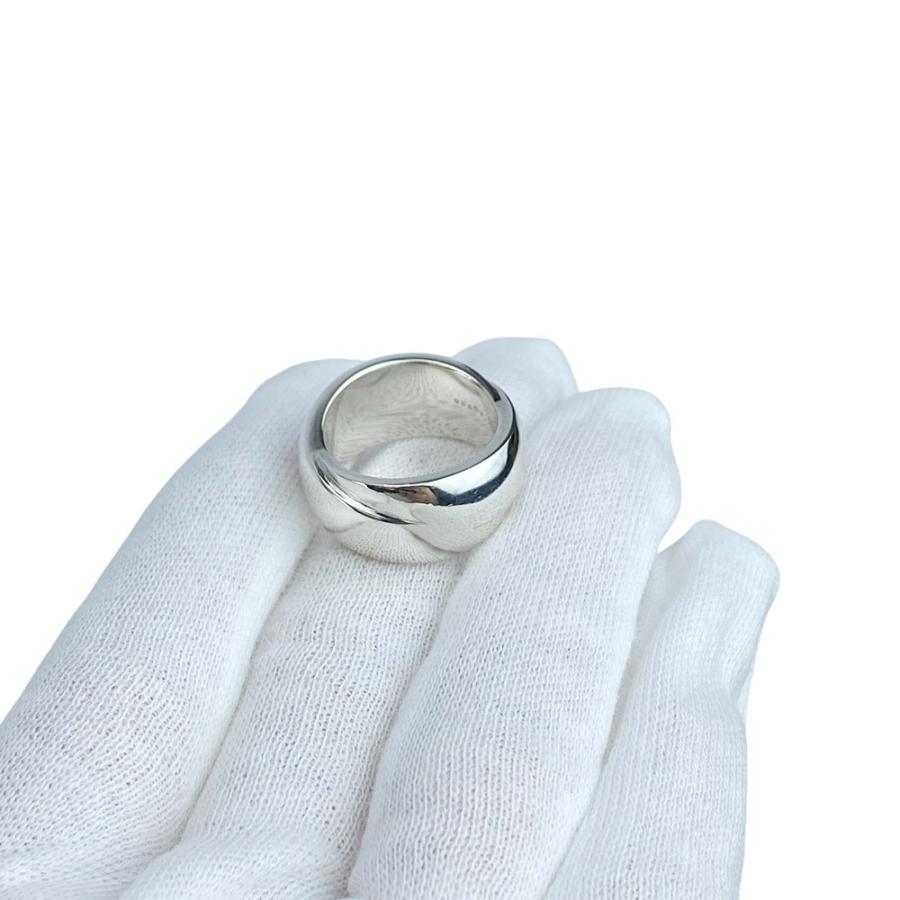 エルメス ■美品■ ウェーブデザイン リング 指輪 アクセサリー シルバー SV 925 #51 【535444】11 |  | 08